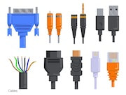 Cables for sale - Stay connected and organized with our reliable and high-quality cables, including HDMI, USB, and Ethernet cables for various devices and applications